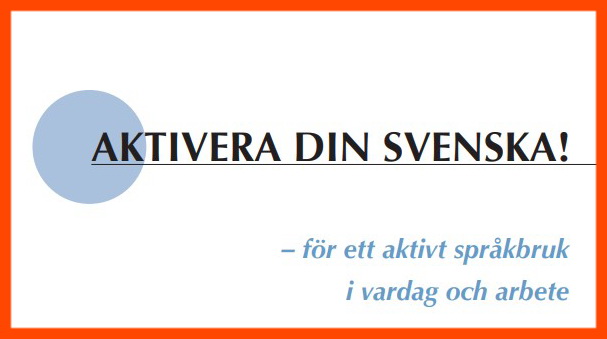 كتاب شامل يحتوي على جمل وقواعد هامة في اللغة السويدية